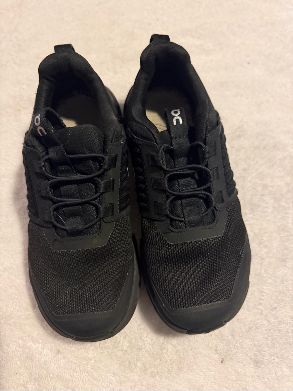 On Running Kids Black Sneakers